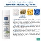  Nước Cân Bằng Làm Sạch Chứa BHA & Prebiotics - MartiDerm Essentials Balancing Toner 