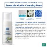  Sữa rửa mặt dạng bọt dịu nhẹ cho mọi loại da Martiderm Essentials Micellar Cleansing Foam 100ml 