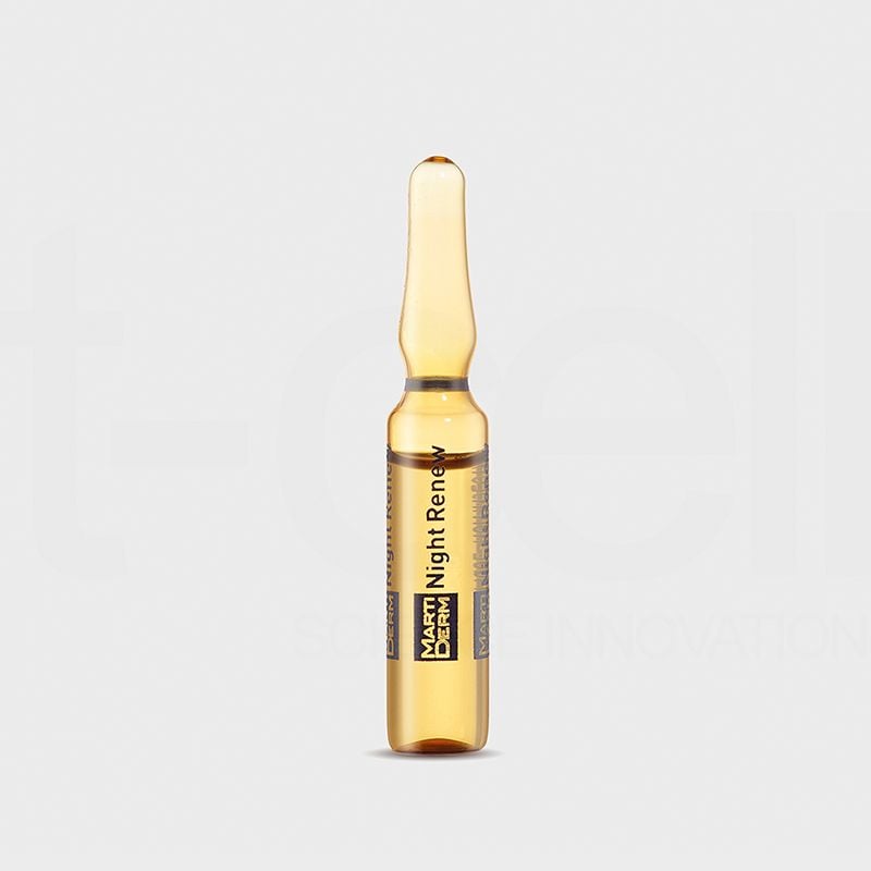  Ampoule Chống Lão Hoá & Tái Tạo Da Ban Đêm - MartiDerm Platinum Night Renew Ampoule 