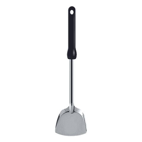 Sạn Inox 304 Zebra Focus cán nhựa - 104108 || Focus stainless steel spatula with plastic handle - 104108