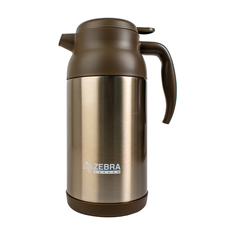 Bình Giữ Nhiệt Lọc Trà Inox Zebra 1.6L (Quai và Vòi rót) - 112412