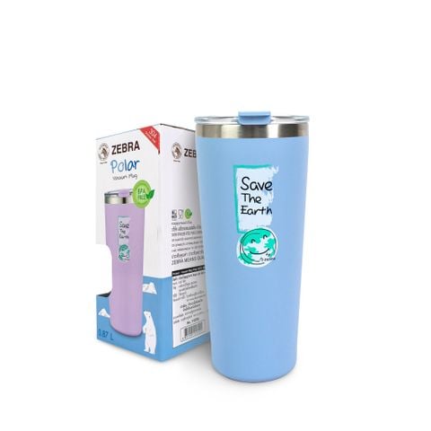 Ly giữ nhiệt Polar 870ml - Tặng kèm túi xách vải có quai - 112702 || Polar Vacuum Bottle 870ml with fabric handle - 112702