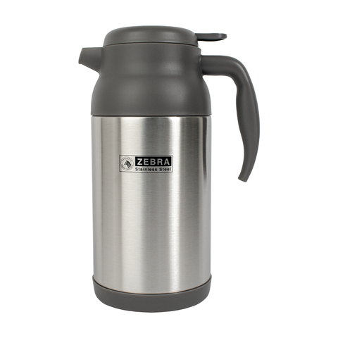 Bình Giữ Nhiệt Lọc Trà Inox Zebra 1.6L (Quai và Vòi rót) - 112412
