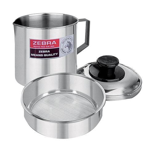 Ca nước Inox có nắp và lưới lọc 1L - 151101 || Stainless Steel Mug with lid and strainer 1L - 151101