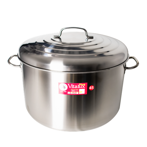 Nồi Inox Viatlux 45x27cm 3 đáy - 161074 || Viatlux 3-layer-bottom stockpot 45x27cm - 161074