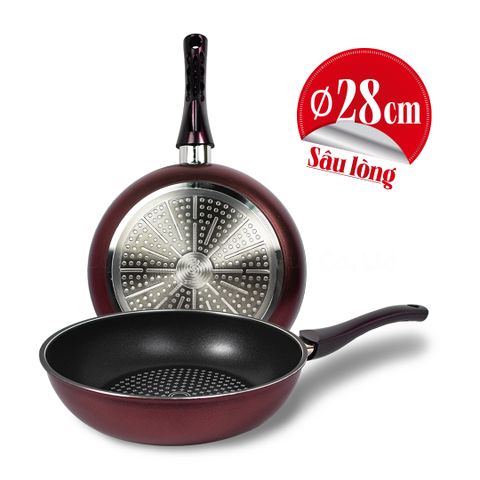 Chảo chống dính sâu Platinum Plus IH 28cm - 174659 || Platinum Plus non-stick pan IH 28cm - 174659