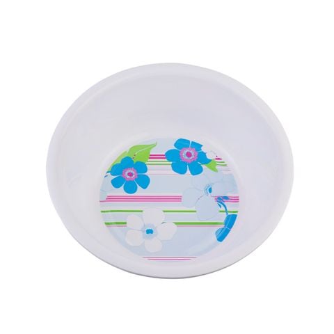 Thau nhựa JCP 40cm in hoa - HN40CM || JCP Plastic Bowl 40cm floral print - HN40CM