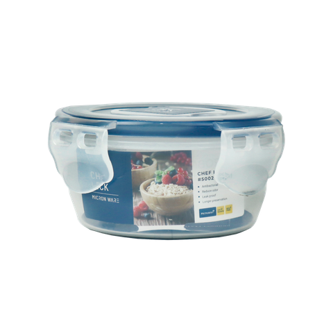 Hộp nhựa Superlock - 5002 - tròn || Superlock Plastic Round Food Container - 5002