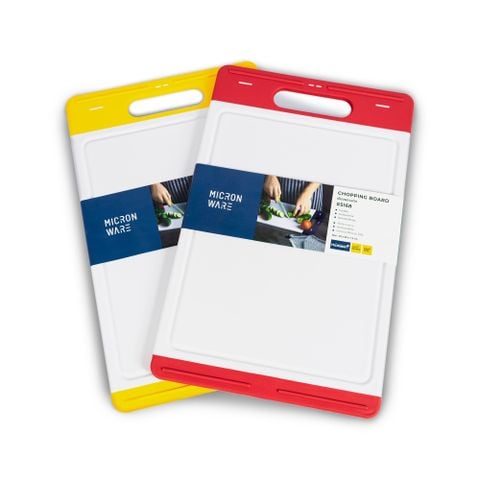 Thớt nhựa kháng khuẩn Micron Ware - 40cm x 25cm (L) - JCP5168 || Plastic Chopping Board (L) - JCP5168