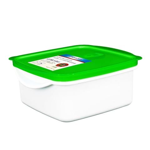 Hộp nhựa MICRONWARE  đựng thực phẩm 1.3L - 6035 || Micron Wave Plastic Food Container 1.3L - 6035