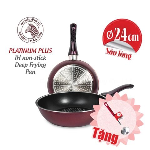 Chảo chống dính sâu lòng Platinum Plus IH 24cm - 174657 || Platinum Plus non-stick pan IH 24cm - 174657