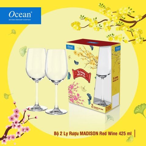 Ly rượu Ocean Madison Red Wine 425ml - 1015R15 || Madison Red Wine glass 425ml - 1015R15