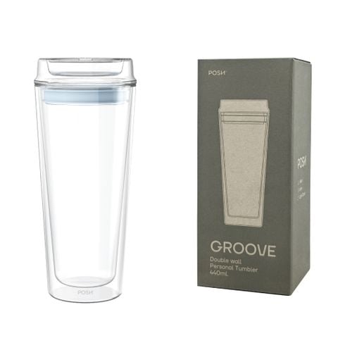 Ly thủy tinh 2 lớp Ocean Groove Personal Tumbler 440ml