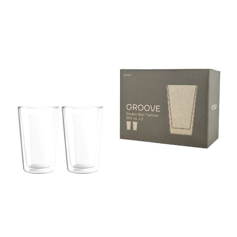 Ly thủy tinh 2 lớp Ocean Groove Tumbler 290ml