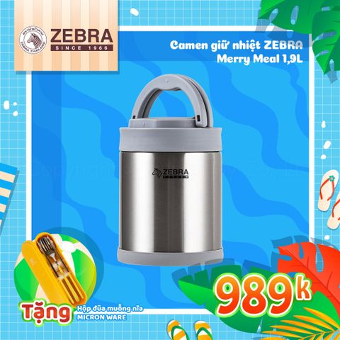 Camen giữ nhiệt Merry Meal 1,9L (có ngăn & muỗng) - 152445