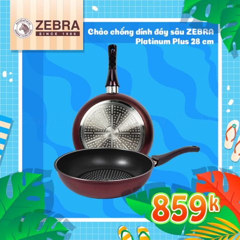 Chảo chống dính sâu lòng Platinum Plus IH 28cm - 174659 || Platinum Plus non-stick pan IH 28cm - 174659