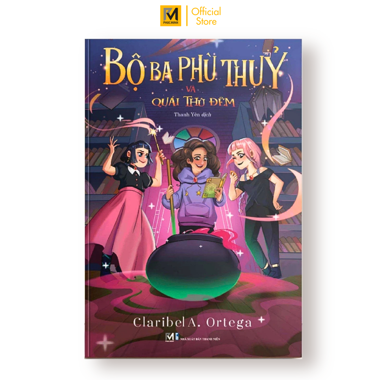 Sách Truyện Fantacy - Bộ Ba Phù Thủy Và Quái Thú Đêm - Phúc Minh Books