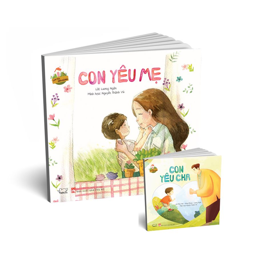 Combo thơ tình yêu cho con (2 cuốn)