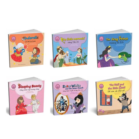  Combo truyện cổ tích thế giới song ngữ Anh-Việt 