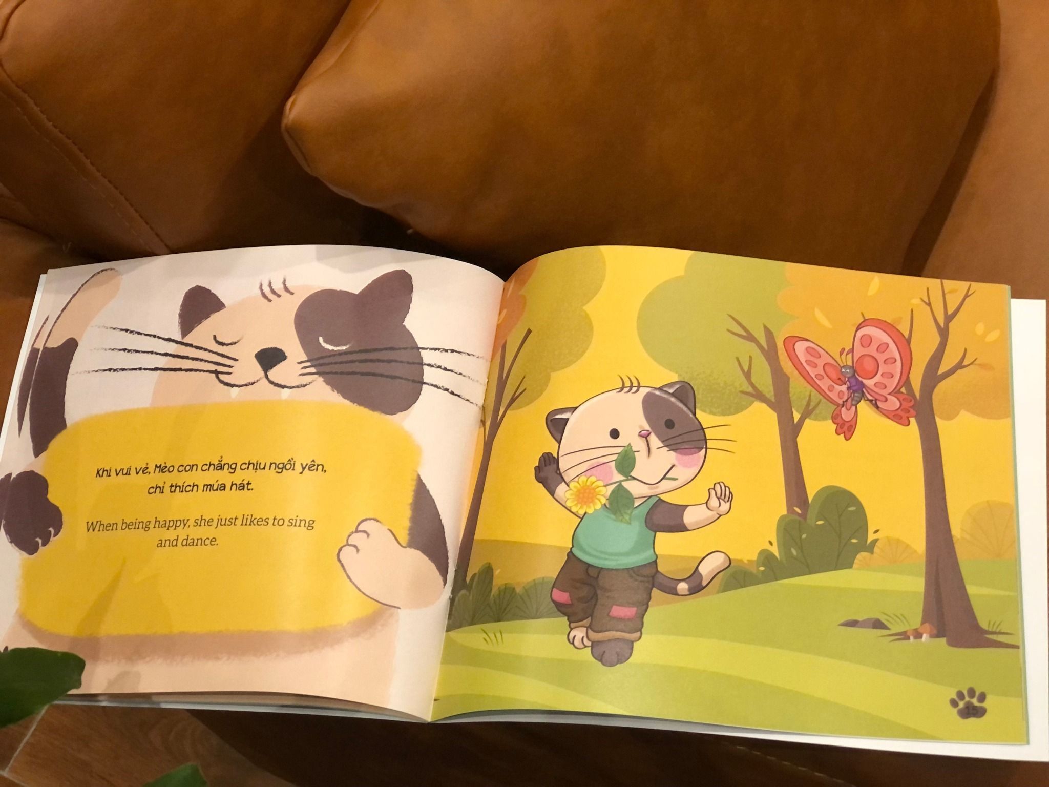 BÉ NHẬN BIẾT VÀ LÀM CHỦ CẢM XÚC  - KHI MÈO CON VUI