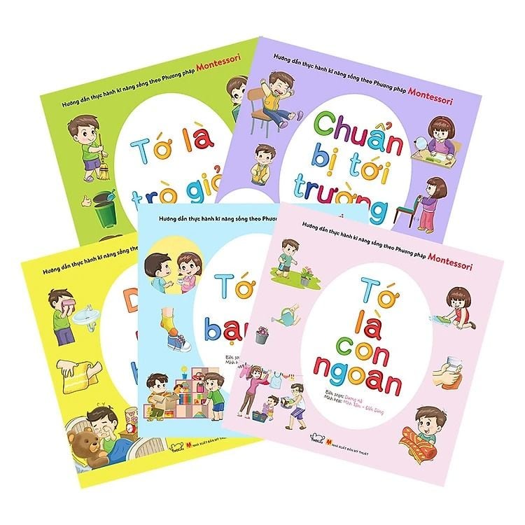 Các bài tập Hướng dẫn thực hành kĩ năng sống theo phương pháp Montessori