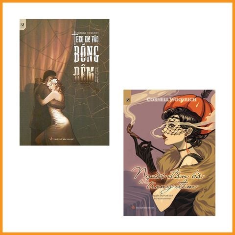  Combo trinh thám đen: Theo em vào bóng đêm + Người đàn bà trong đêm (Cornell Woolrich) 