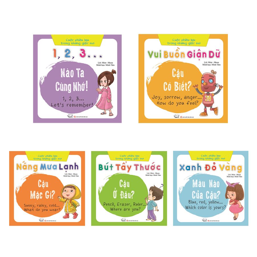 Combo sách - Cuộc phiêu lưu trong những giấc mơ (5 cuốn)