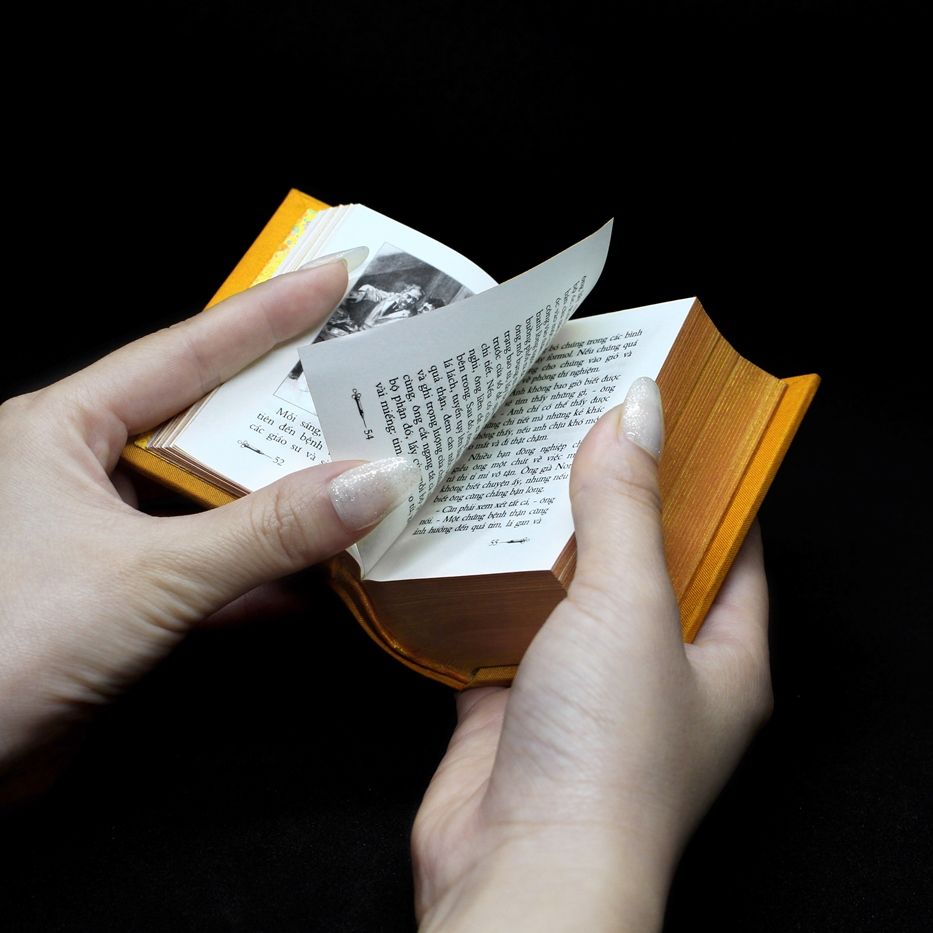 MINIATURE BOOKS - Thể xác và Tâm Hồn: (Vi quyển) gồm 3 cuốn