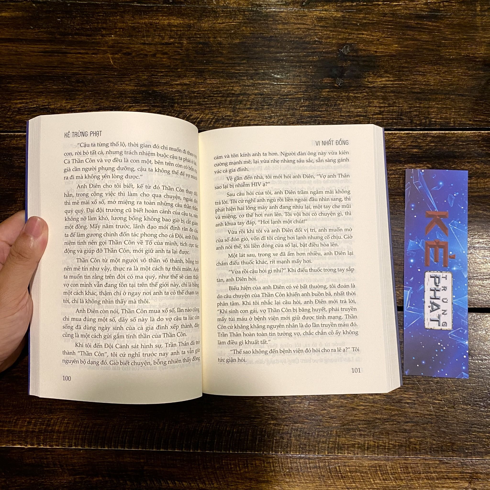 Sách Tiểu Thuyết Trinh Thám - Kẻ Trừng Phạt (Vi Nhất Đồng)