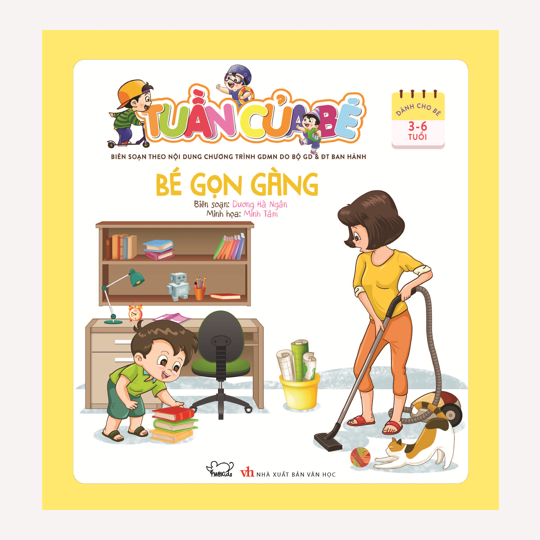 Tuần của bé - Bé gọn gàng