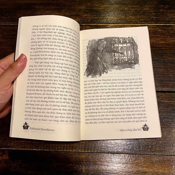 Sách Tiểu Thuyết Trinh Thám Nhà Có Bảy Đầu Hồi Nathaniel Hawthorne) - Phúc Minh Books