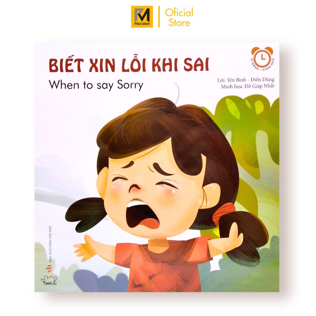 Sách Cho Bé - Bộ 4 Cuốn Kĩ Năng Trong Giao Tiếp Cho Bé 2-10 Tuổi Song Ngữ Anh - Việt
