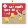 Sách Cho Bé - Con Muốn Giúp Đỡ Mẹ Bé Ngoan Tới Trường (Phuc Minh Books)