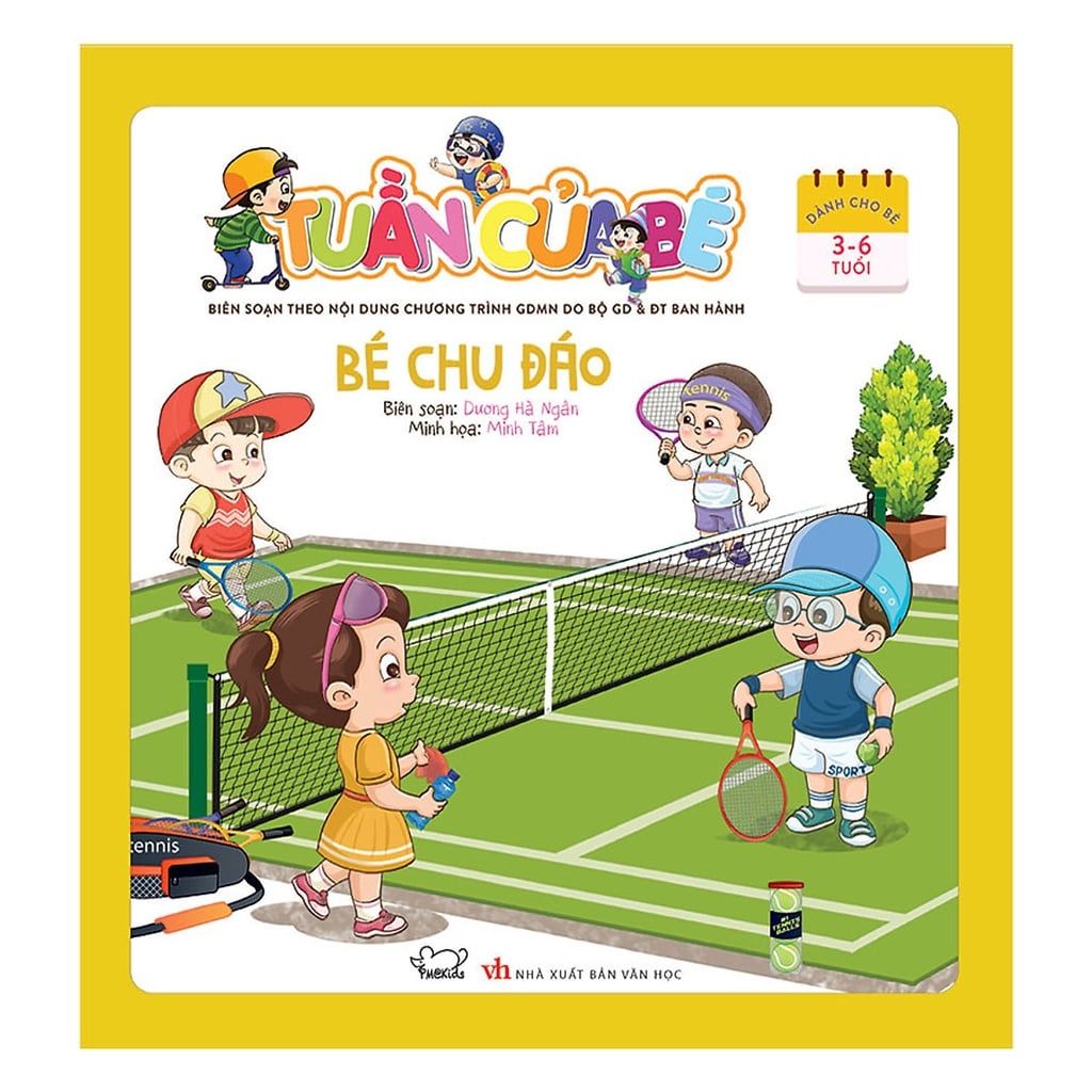 Sách - Rèn Luyện Tính Cách Cho Bé 3-6 tuổi - Bé gọn gàng, thông thái, chu đáo, trách nhiệm - Tuần của bé tháng 12