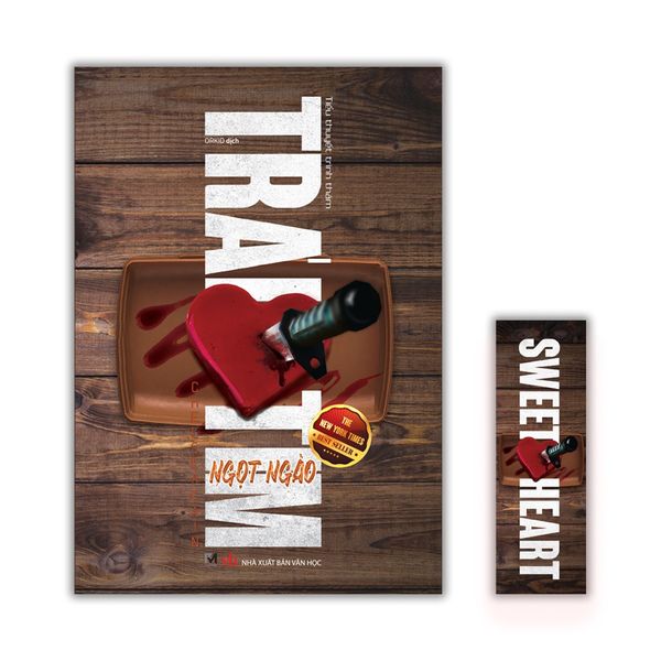 Sách Trinh Thám - Trọn Bộ 3 Cuốn: Trái Tim Ngọt Ngào, Trái Tim Đau Khổ, Trái Tim Độc Ác