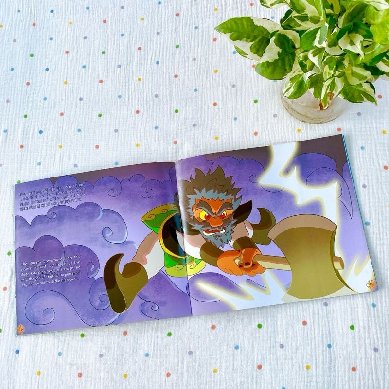 Truyện Cổ Tích Việt Nam Cho Bé - Sự Tích Đầm Mực (Song Ngữ Anh - Việt)