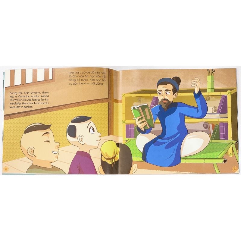 Truyện Cổ Tích Việt Nam Cho Bé - Sự Tích Đầm Mực (Song Ngữ Anh - Việt)