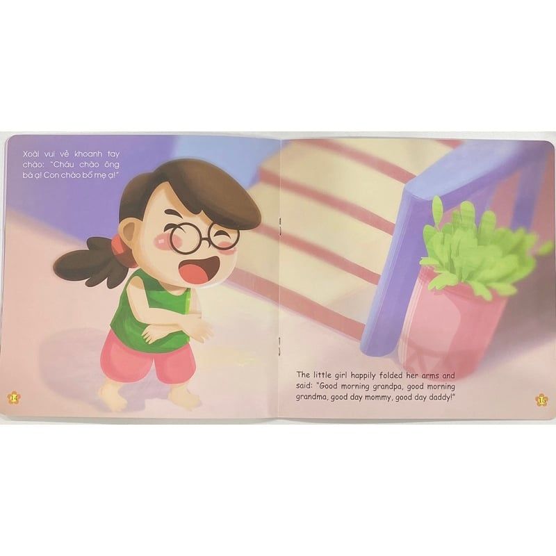 Sách Cho Bé - Bộ 4 Cuốn Kĩ Năng Trong Giao Tiếp Cho Bé 2-10 Tuổi Song Ngữ Anh - Việt