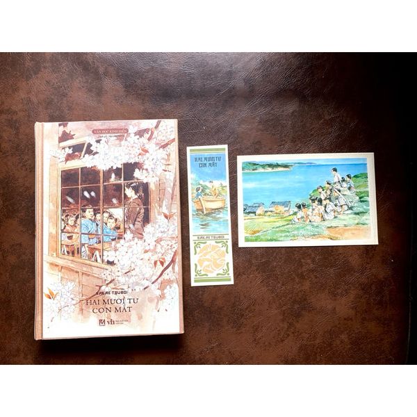 Sách Tiểu Thuyết Văn Học Hai Mươi Tư Con Mắt - Bản giới hạn bìa lụa tơ tằm - Phúc Minh Books