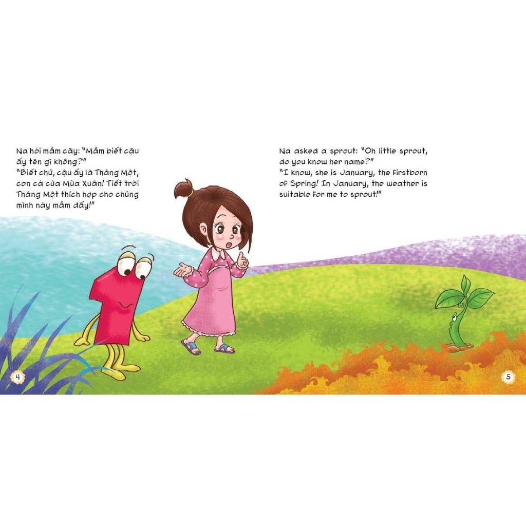 Sách Cho Bé Song Ngữ - Cuộc Phiêu Lưu Trong Những Giấc Mơ: 1,2,3... Nào Ta Cùng Nhớ!