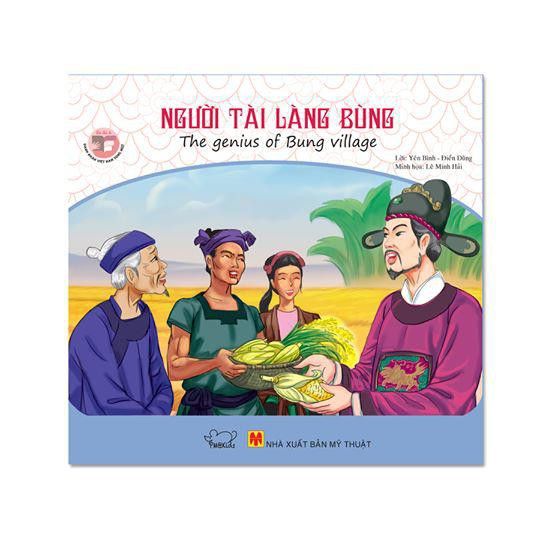 Sách Cho Bé - Danh Nhân Việt Nam Song Ngữ: Người Tài Làng Bùng