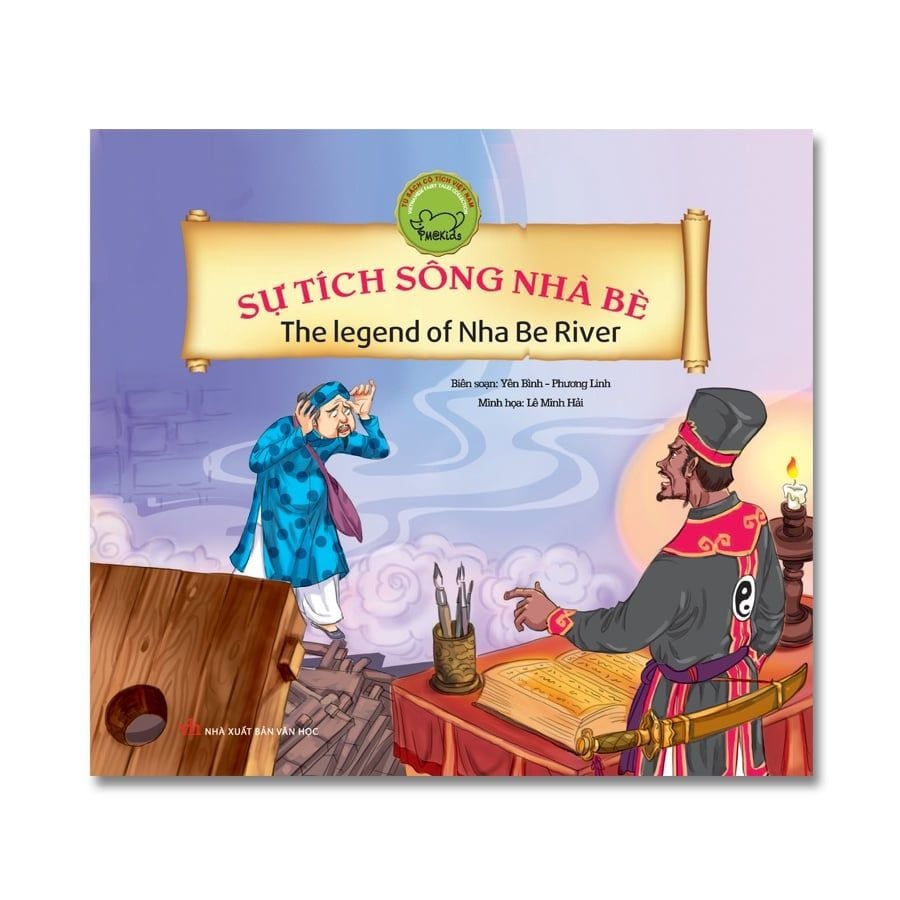 Sách cho bé - Bộ 6 Truyện Cổ Tích Việt Nam - Song Ngữ Anh - Việt Cho Bé