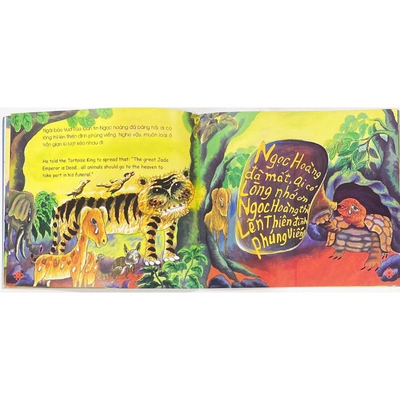 Truyện Cổ tích Việt Nam: Con người là chúa muôn loài (song ngữ Anh - Việt)