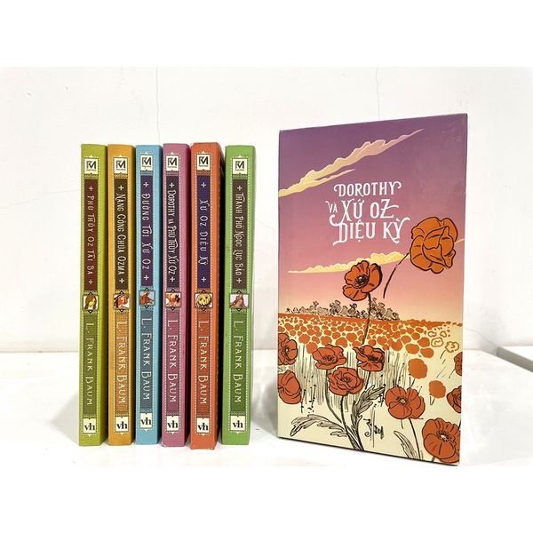 Sách Văn Học Kinh Điển - Boxset Dorothy và xứ Oz diệu kỳ Dorothy và xứ Oz diệu kỳ) L. Frank Baumộ