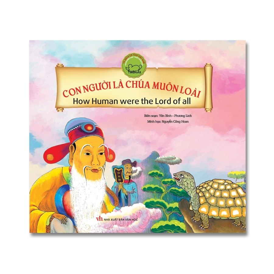 Sách cho bé - Bộ 6 Truyện Cổ Tích Việt Nam - Song Ngữ Anh - Việt Cho Bé