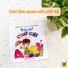 Sách Cho Bé - Thơ - Bài hát - Câu đố: Chủ đề Chữ cái - Cho trẻ mầm non 2-5 tuổi