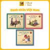 Sách - Danh nhân Việt Nam: Vũ Huệ - Cõng em học lỏm (Song Ngữ)