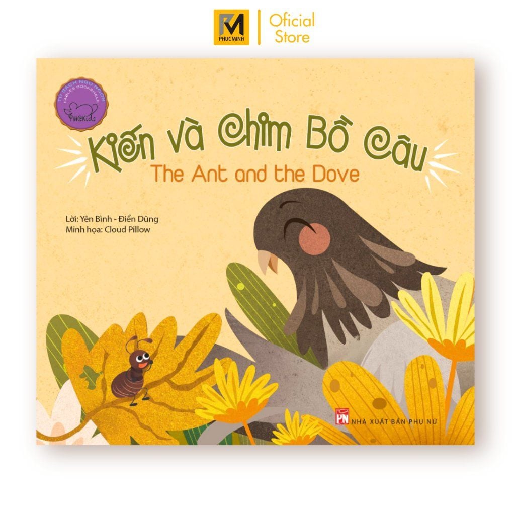 Sách Truyện Song Ngữ Cho Bé - Bộ 8 Truyện Ngụ Ngôn Song Ngữ (Cho Bé Từ 2 Tuổi) - Phúc Minh Books