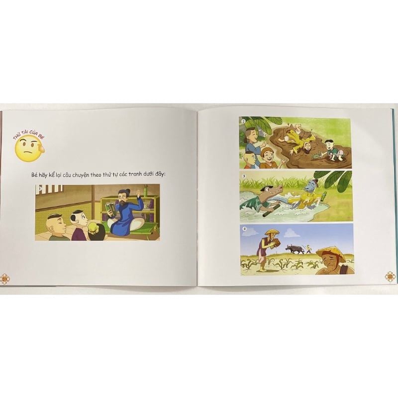 Truyện Cổ Tích Việt Nam Cho Bé - Sự Tích Đầm Mực (Song Ngữ Anh - Việt)