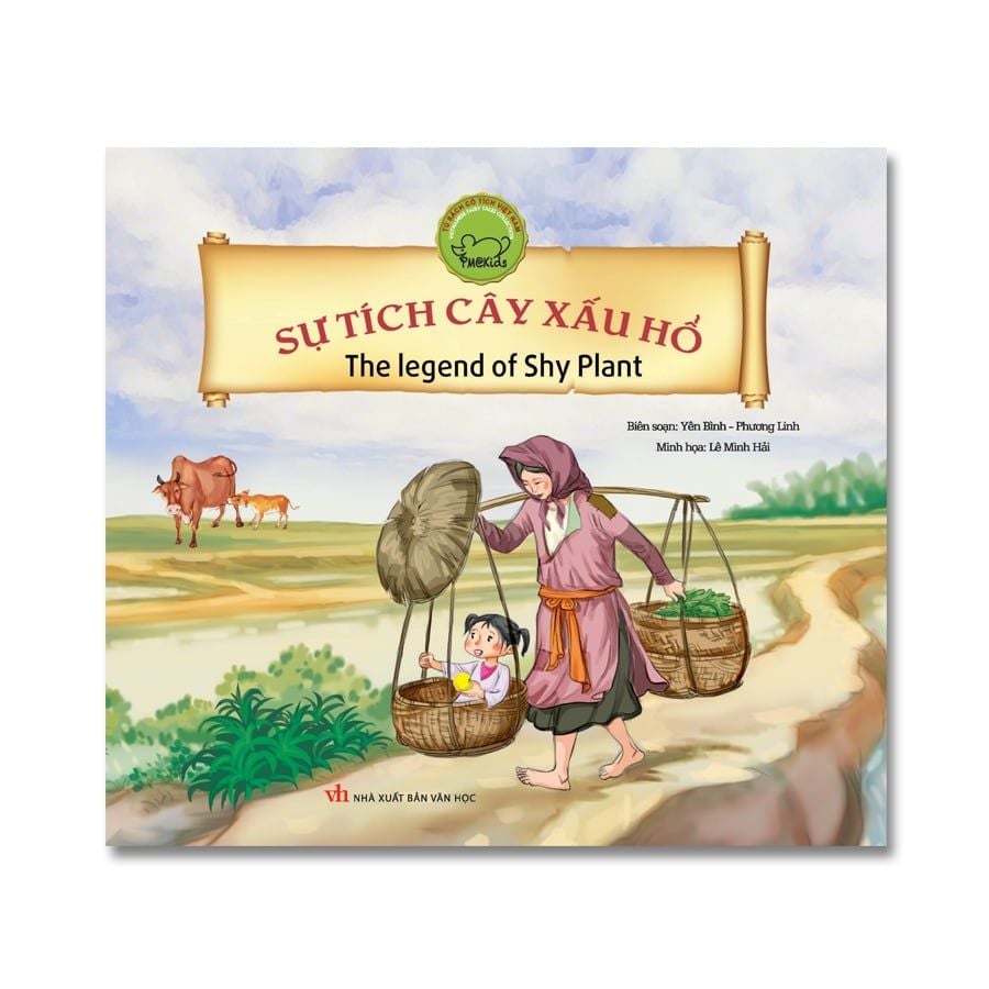 Sách cho bé - Bộ 6 Truyện Cổ Tích Việt Nam - Song Ngữ Anh - Việt Cho Bé